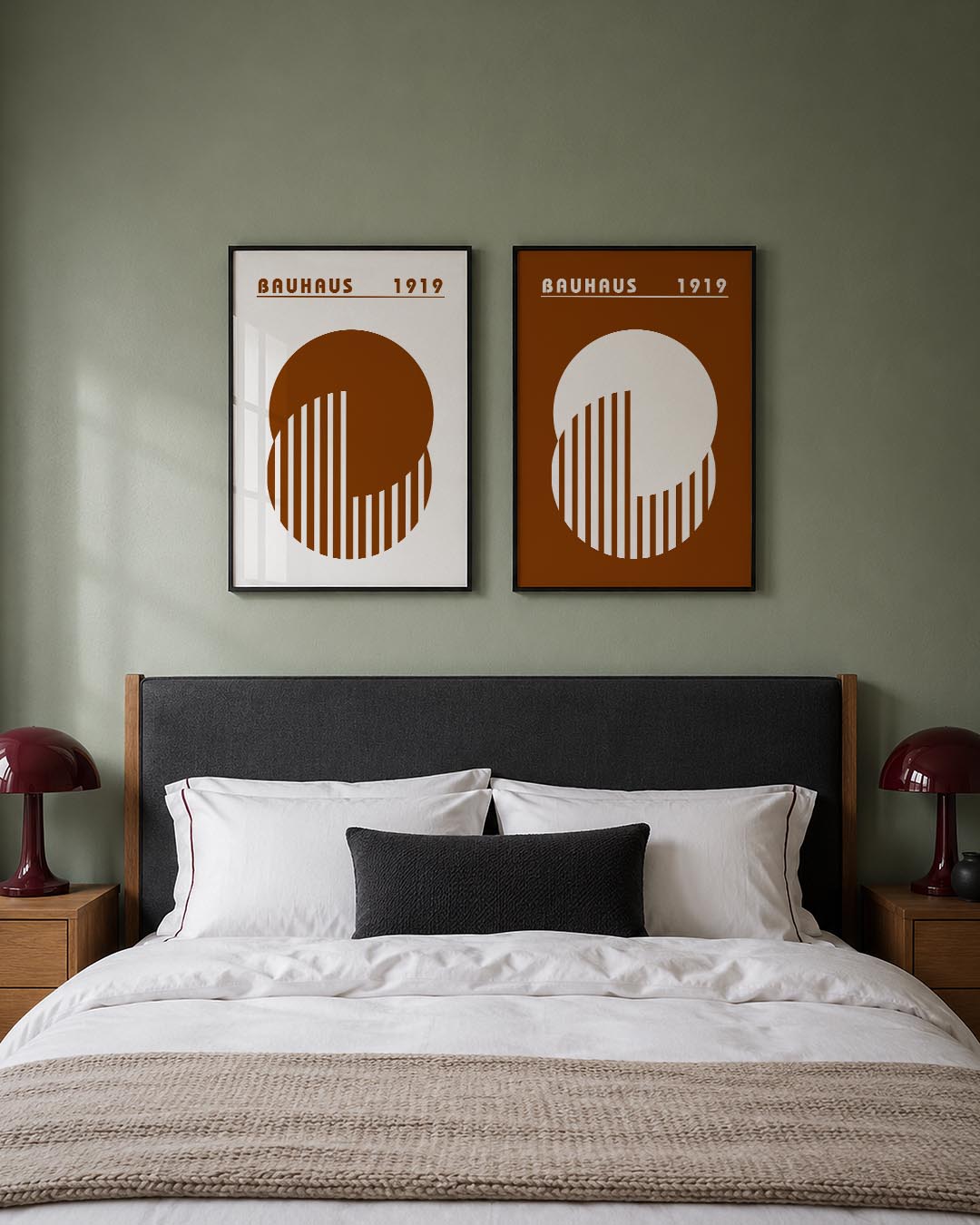 Cirkel en lijnen Postersets