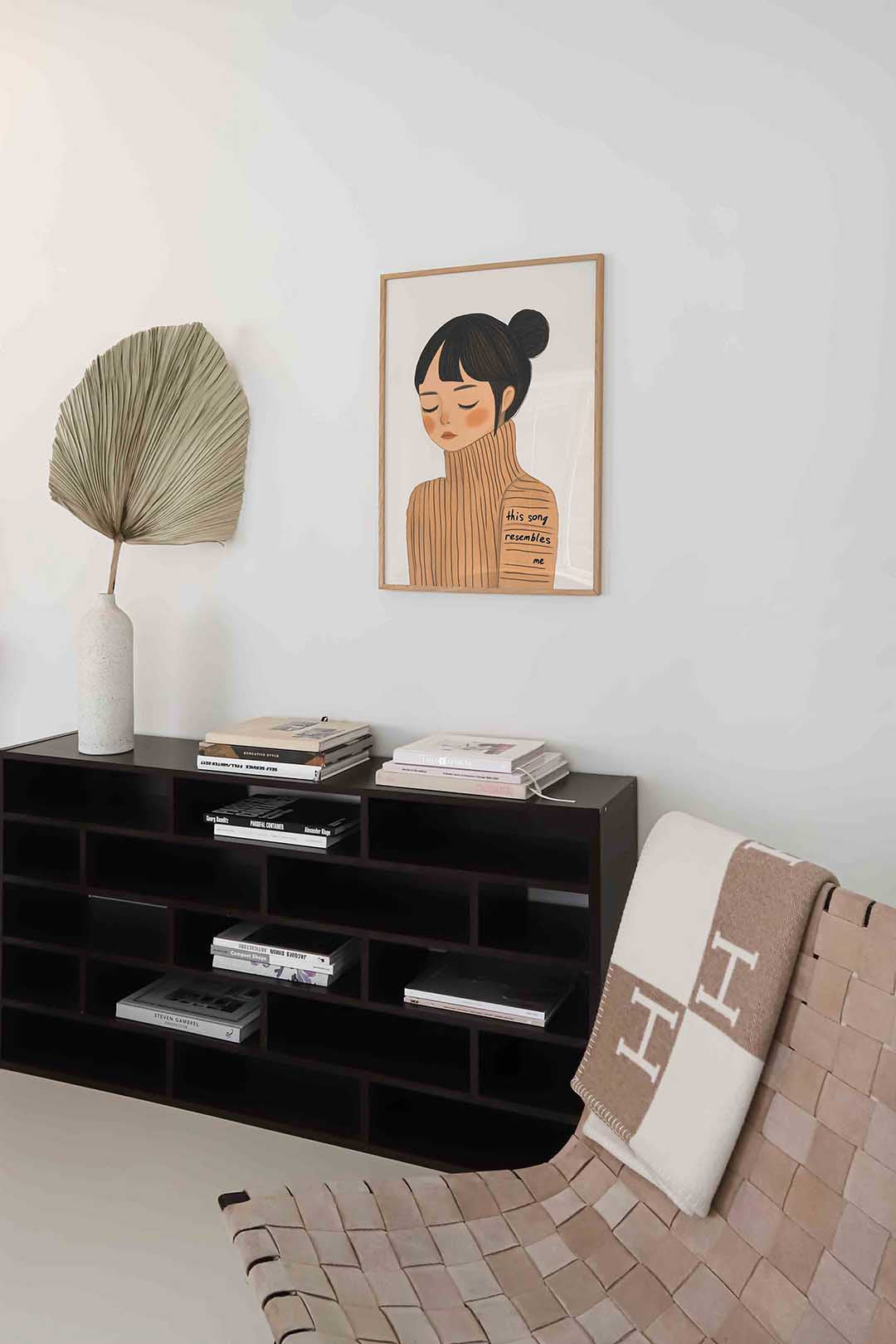 Meisje met trui Poster