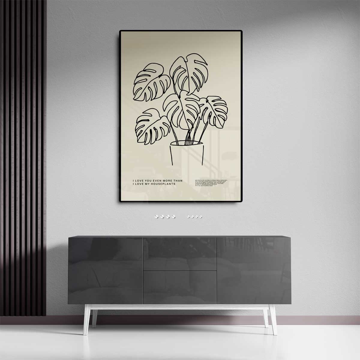 Liefde voor Kamerplanten Poster