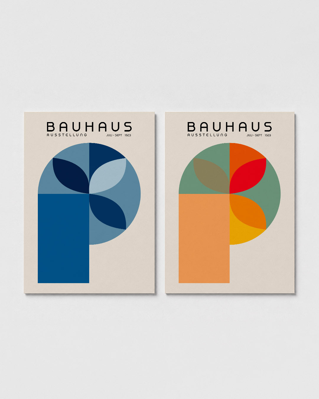Kleur en vormen Posterset