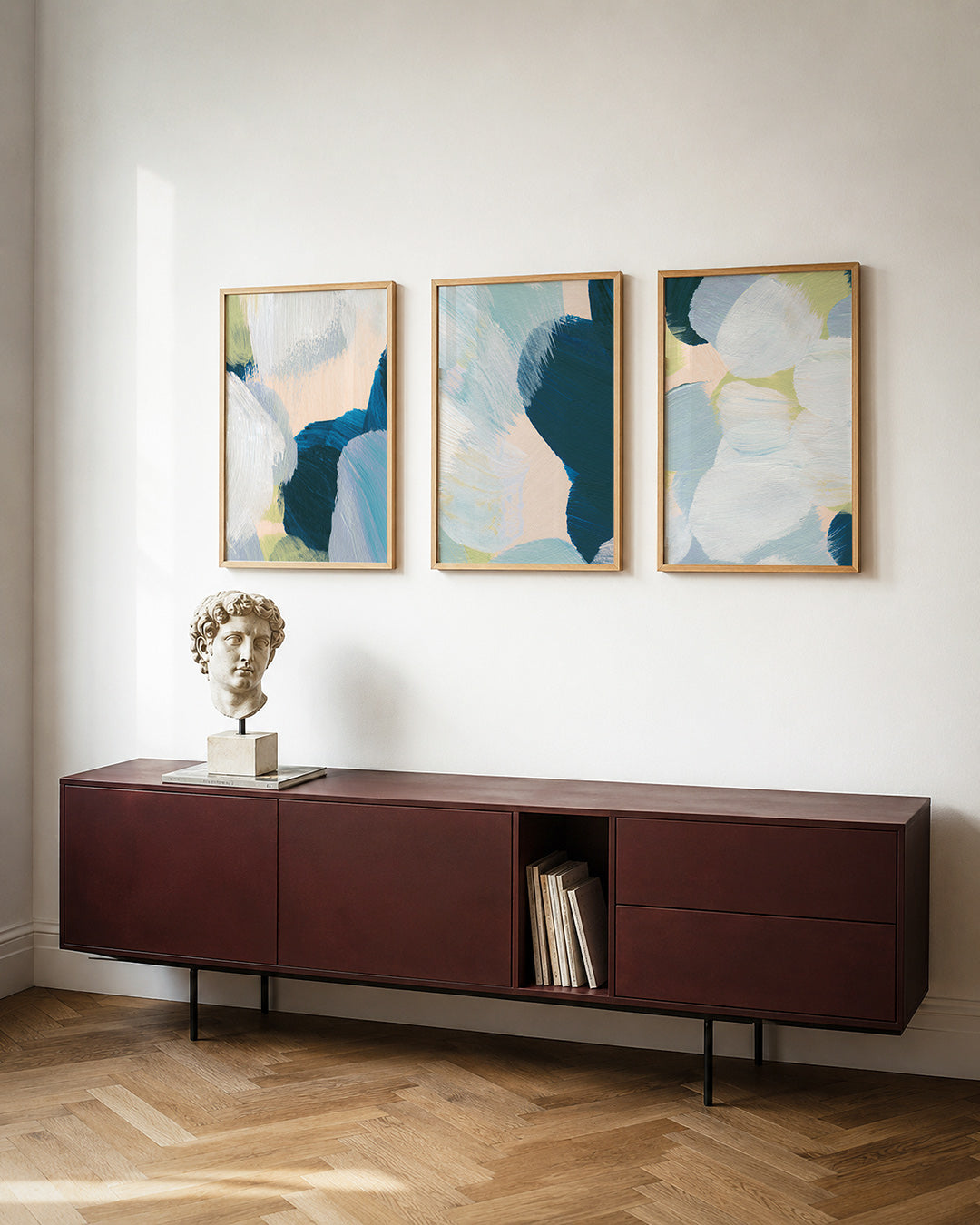 Kleurvlakken harmonie Posterset