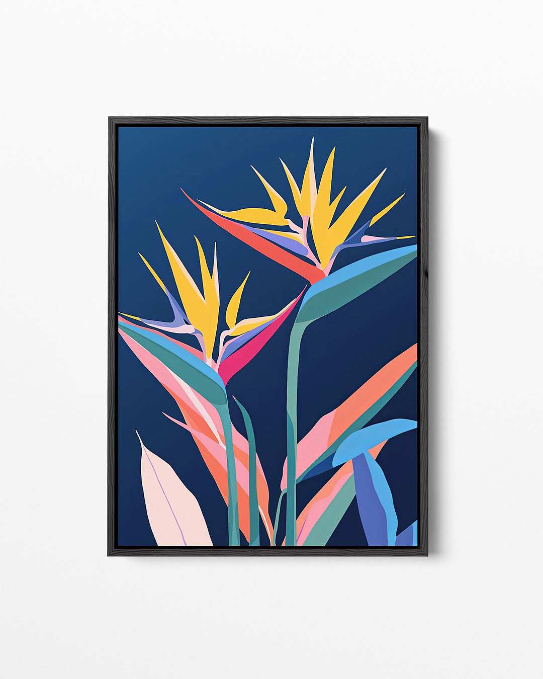 Vrolijke bloemen Kunstwerk