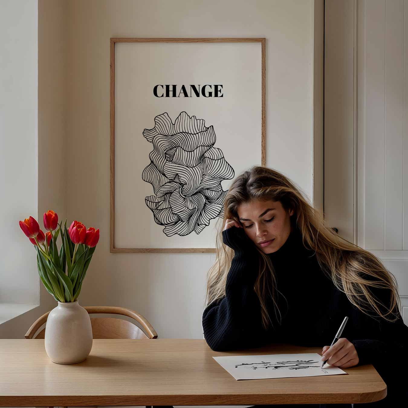 Veranderende Patronen Poster-WallArtistic