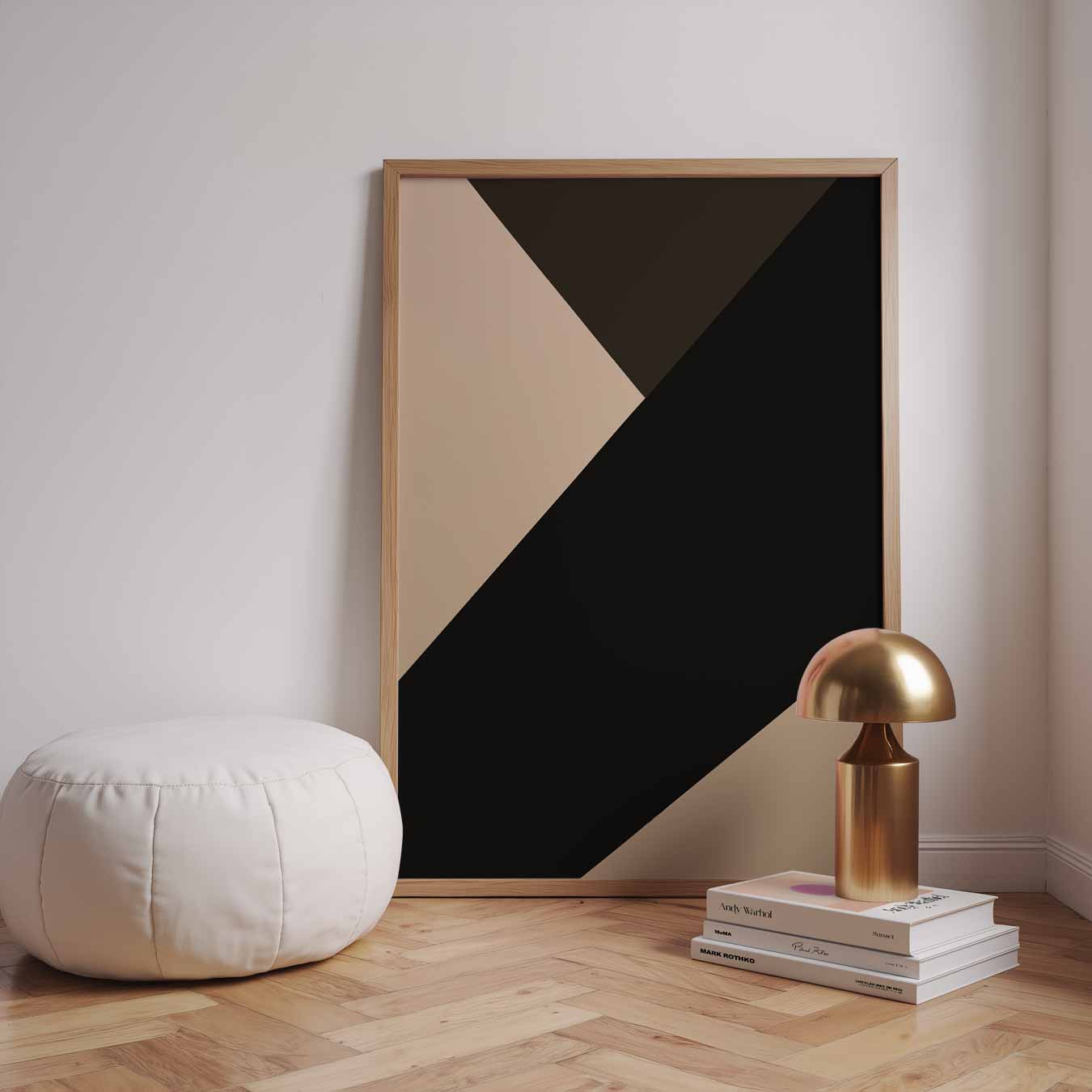 Stijlvolle Abstracte Design Poster-WallArtistic