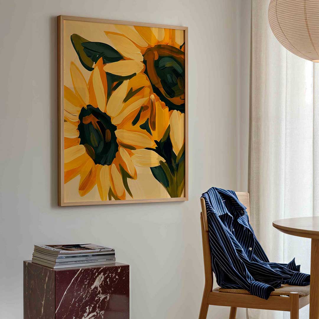 Zonnebloemen Poster