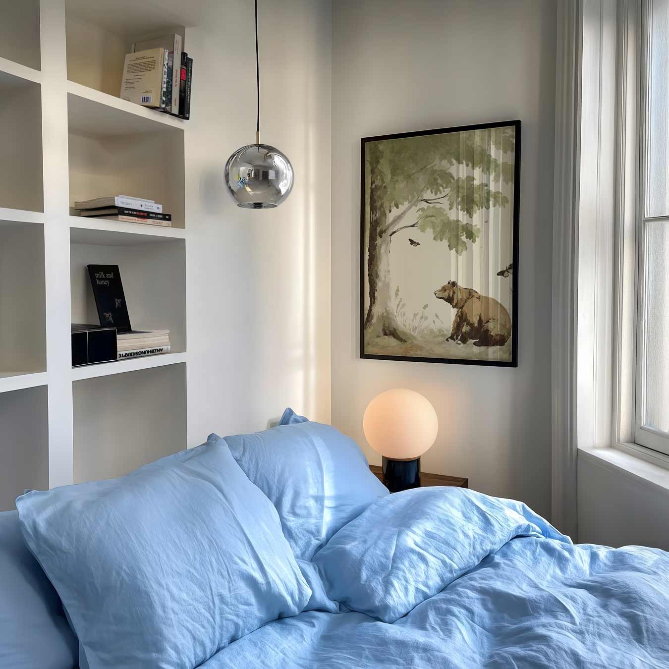Rustieke Berennatuur Poster-WallArtistic