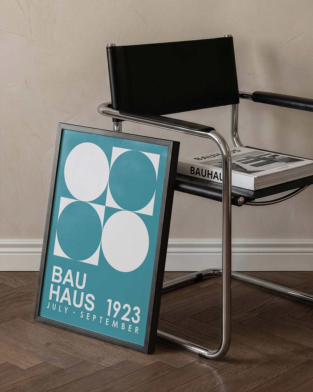 Cirkel en vierkant Poster