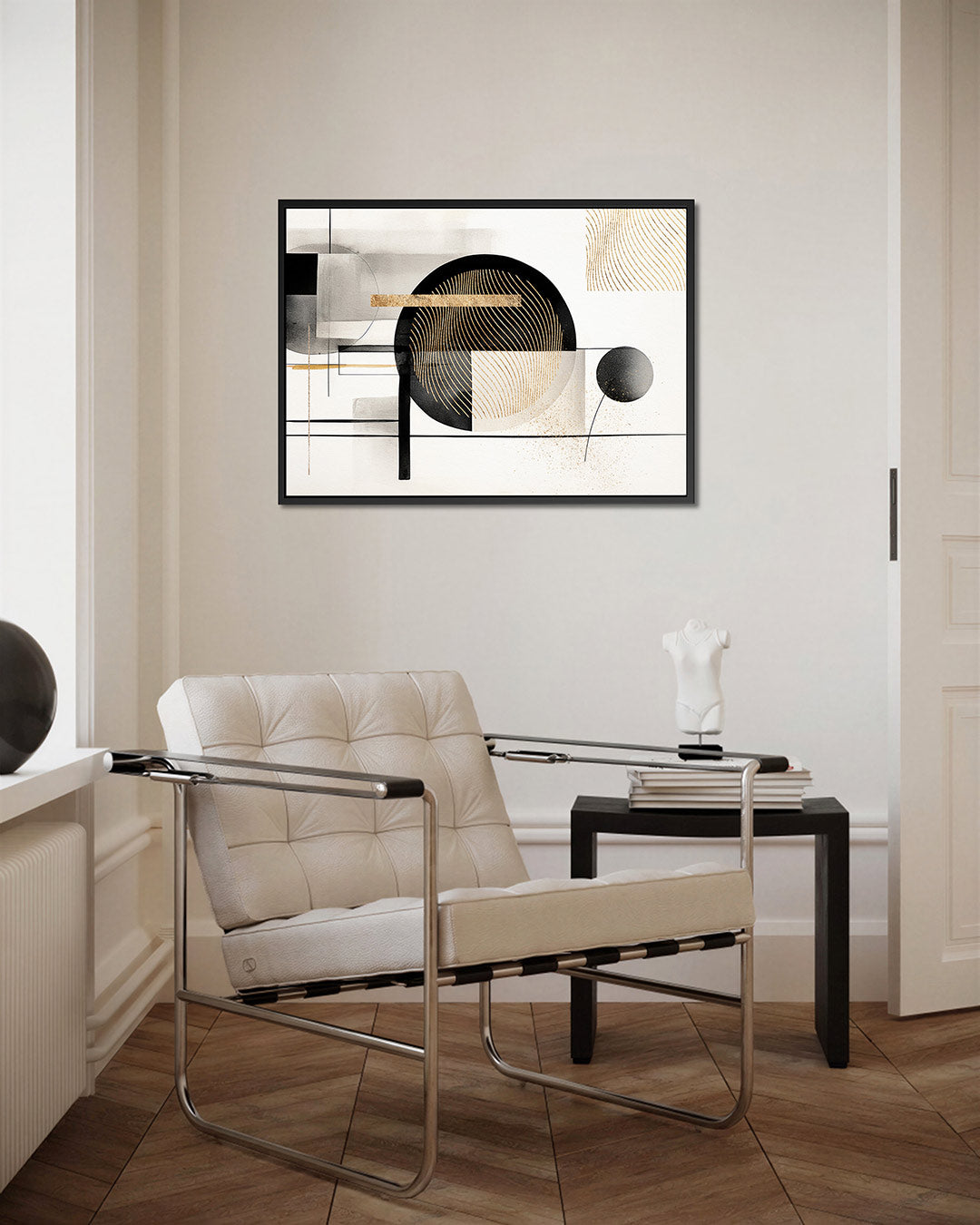 Geometrische lijnen Kunstwerk