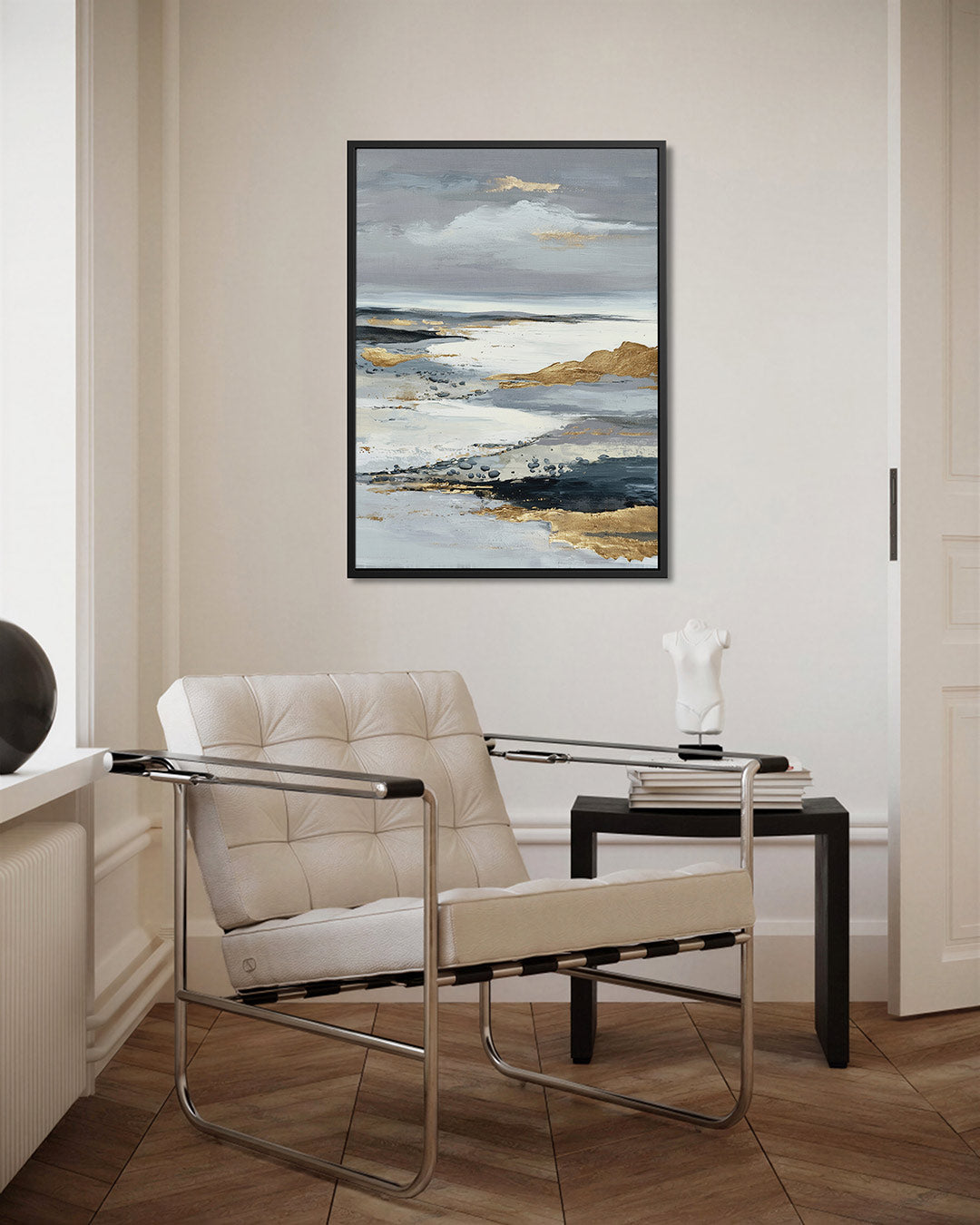 Gelaagde landschapstinten Kunstwerk