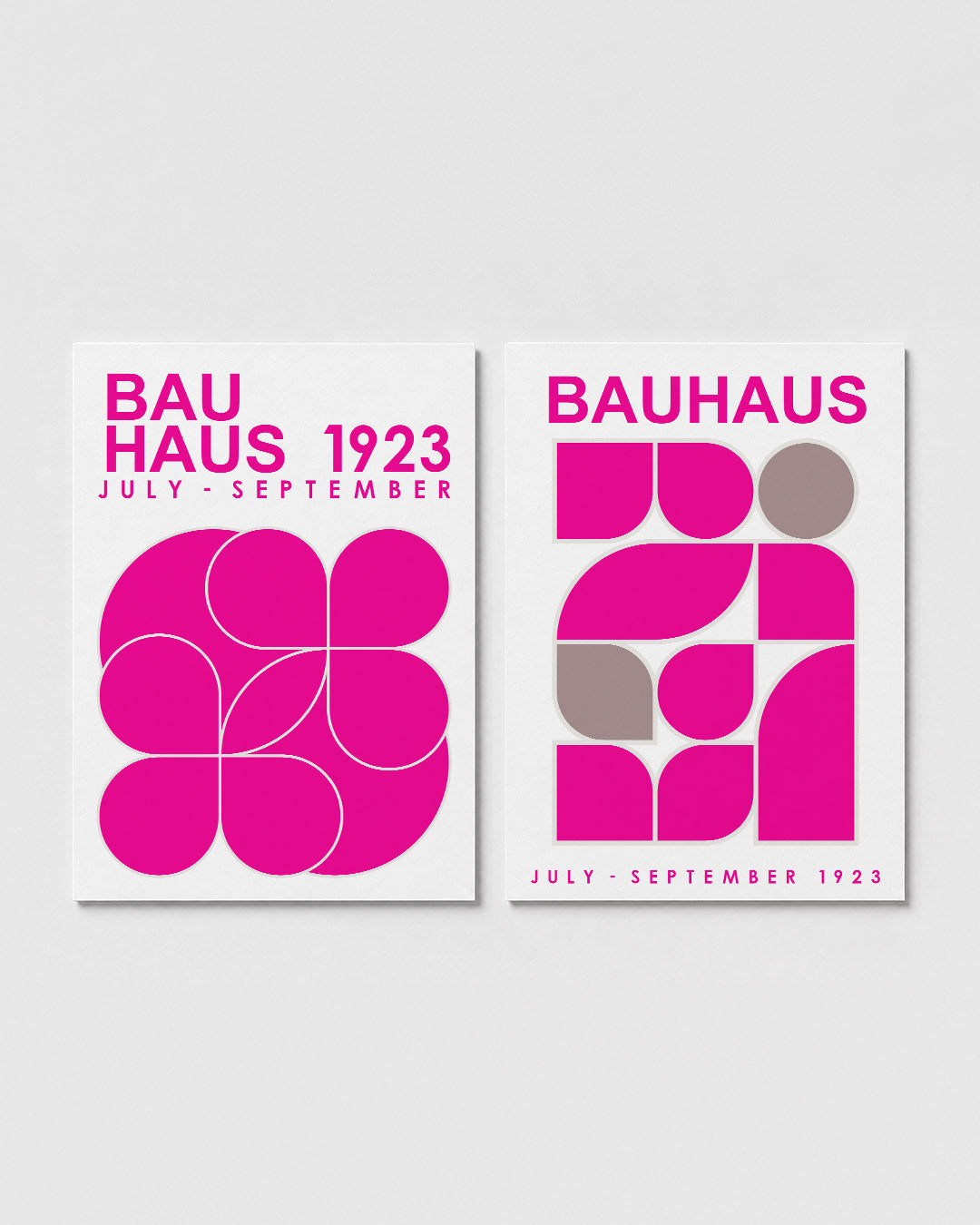 Vormen en kleur Posterset