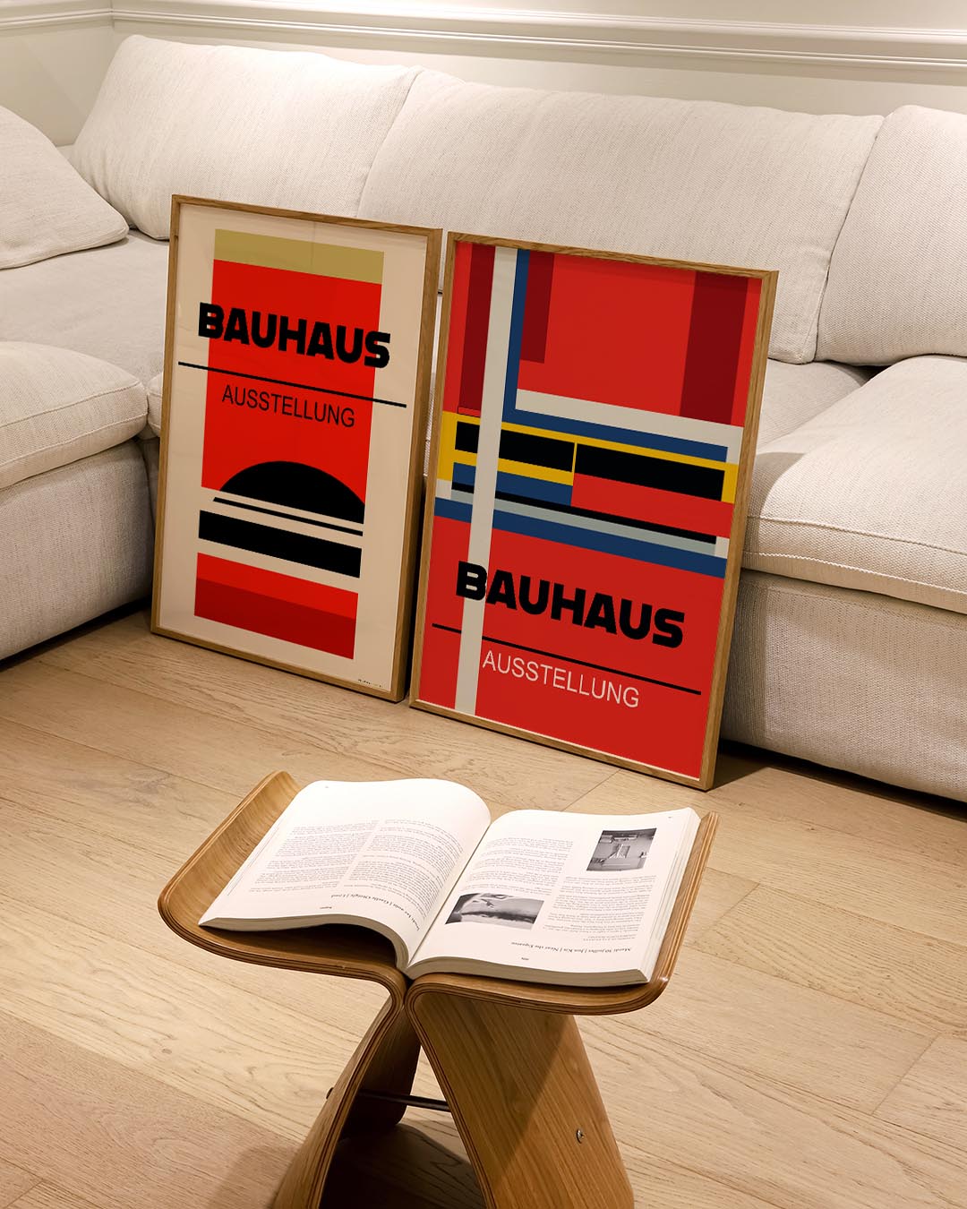 Kleur en lijnenspel Posterset
