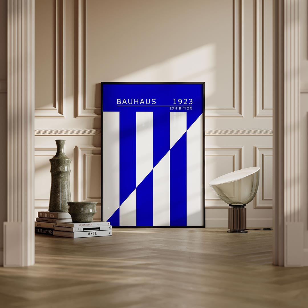 Lijnen en vlakken Poster