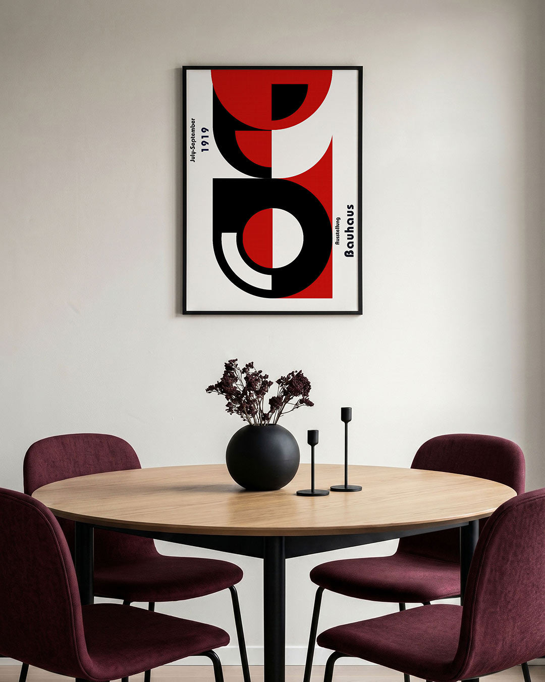 Vorm en balans Poster