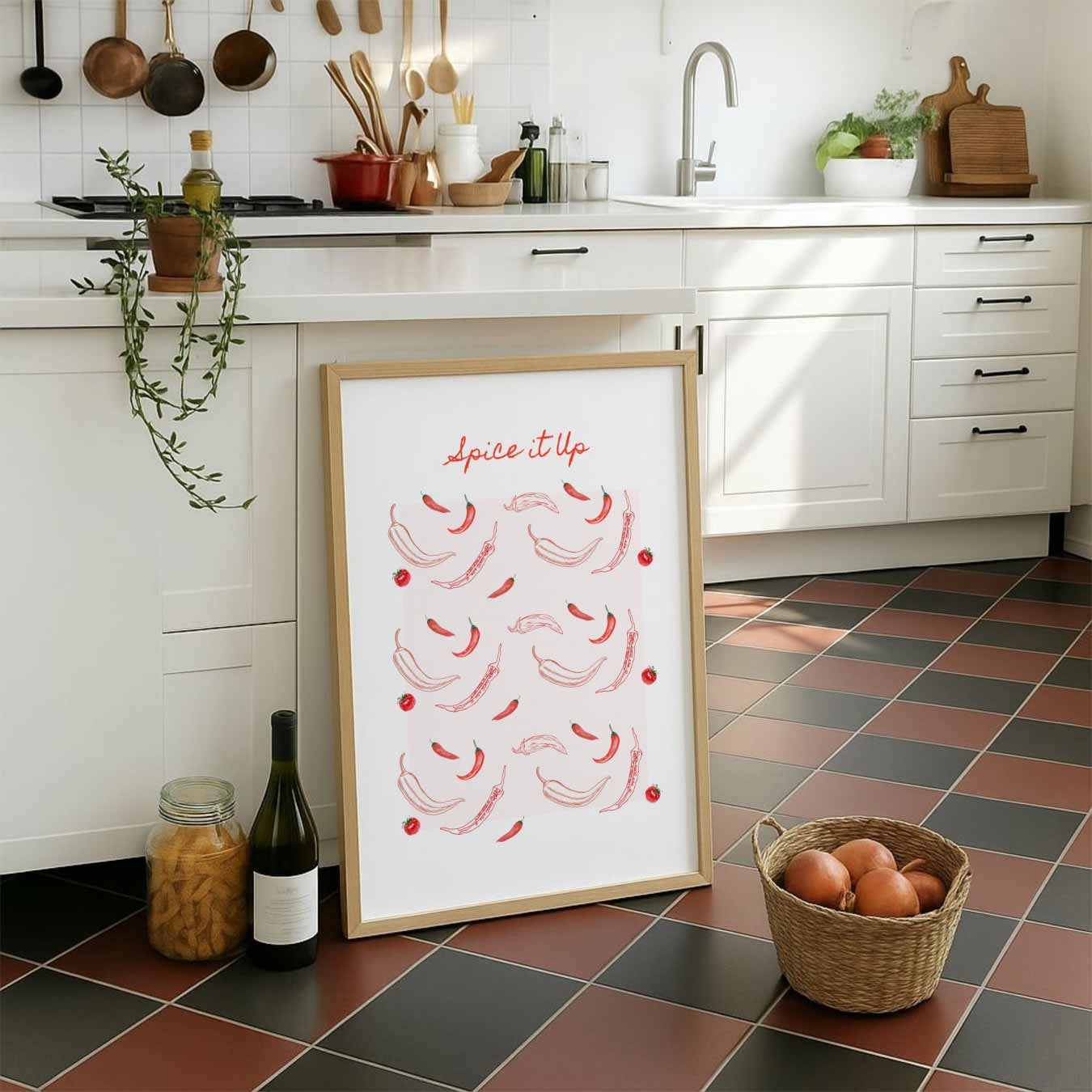 Spice It Up Keukenposter-WallArtistic