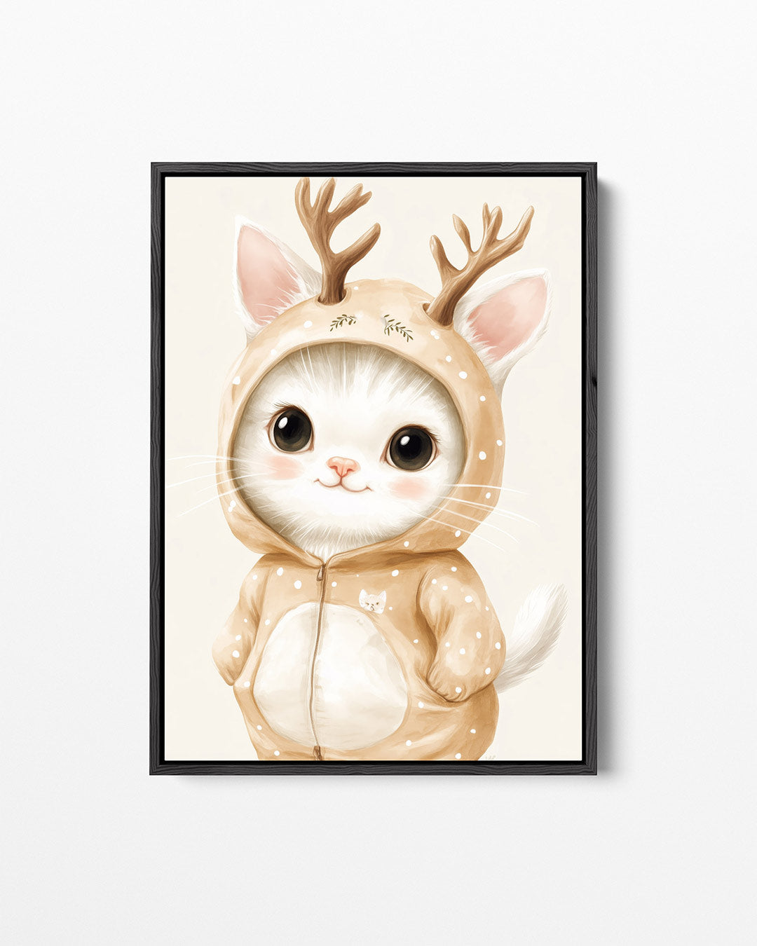 Schattige kat illustratie Kunstwerk