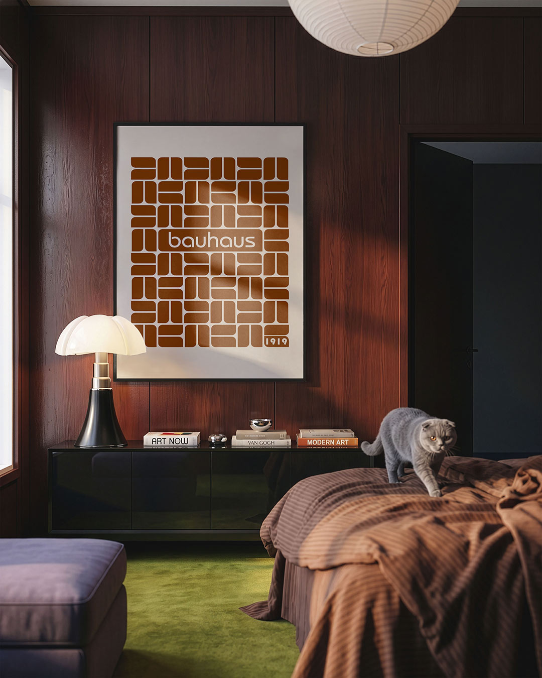 Vormritme en vlakverdeling Poster