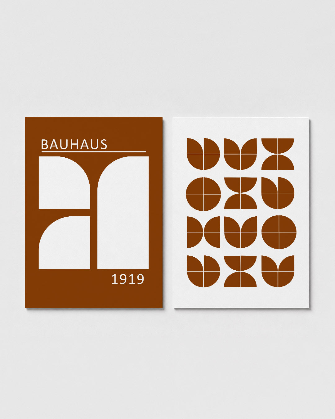 Vorm en kleurvlakken Postersets