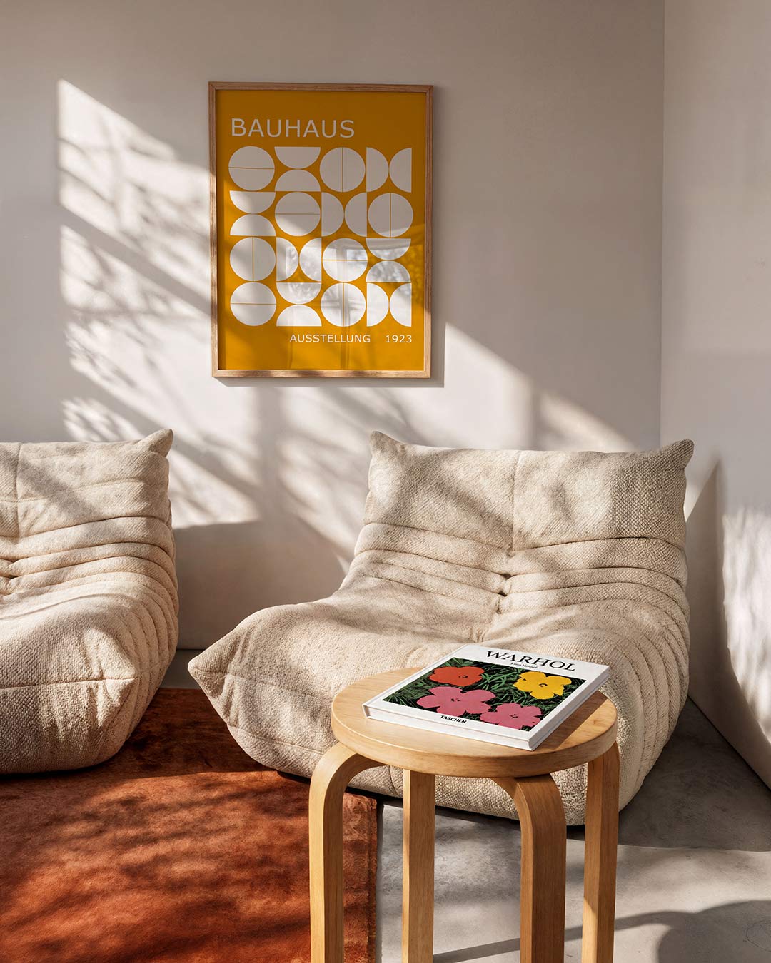 Vormritme en kleur Poster