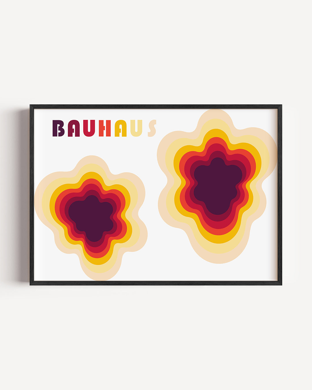 Vorm en kleur Poster