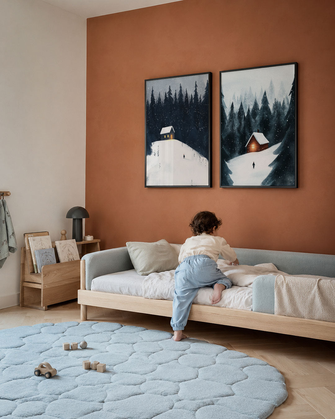 Winterse sereniteit Posterset
