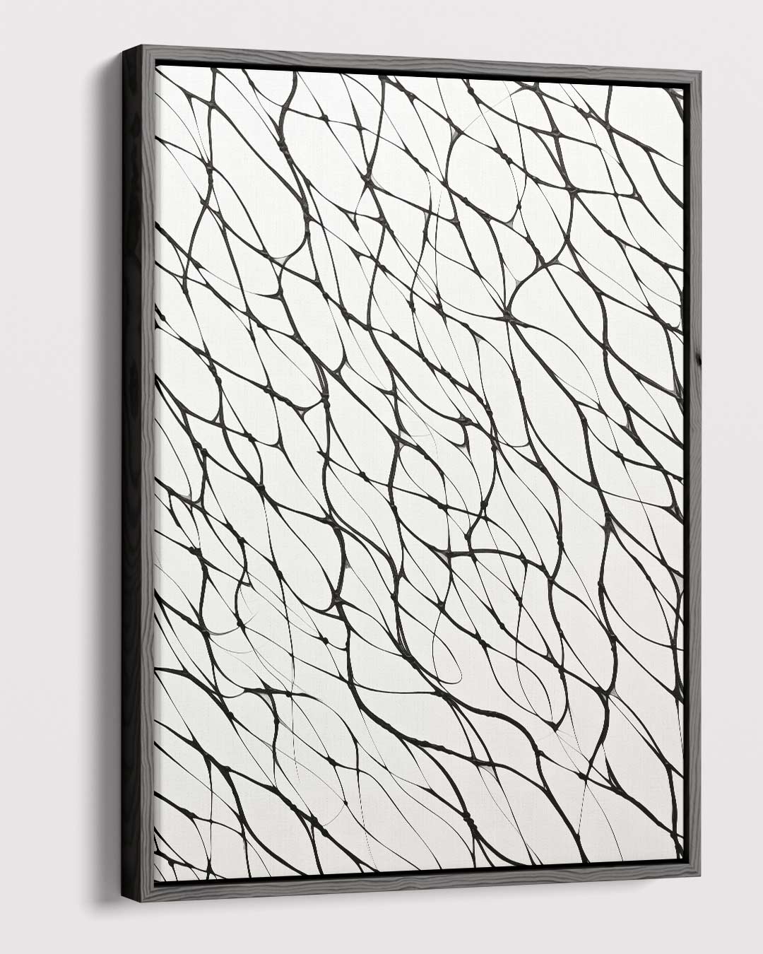 Dansende Lijnen Kunstwerk-canvas-dibond-plexiglas-wanddecoratie-WallArtistic