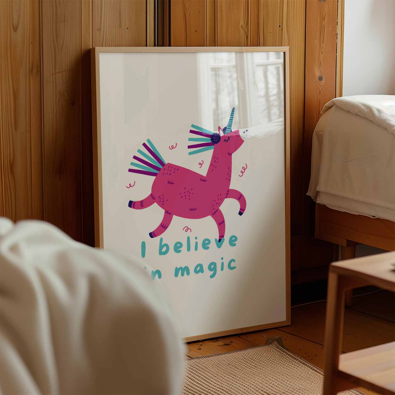 Magische Eenhoorn Poster-WallArtistic