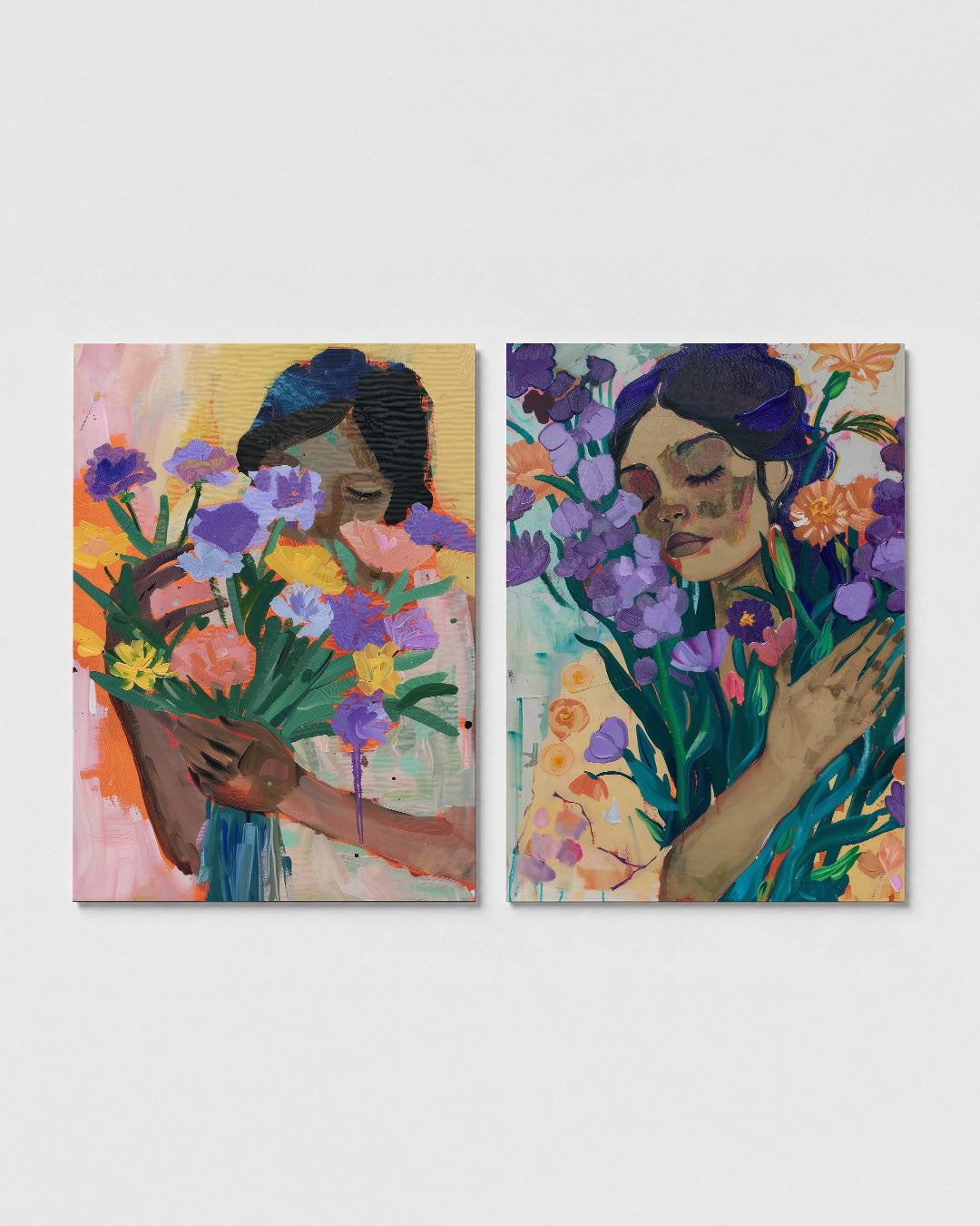 Bloemrijke harmonie Posterset