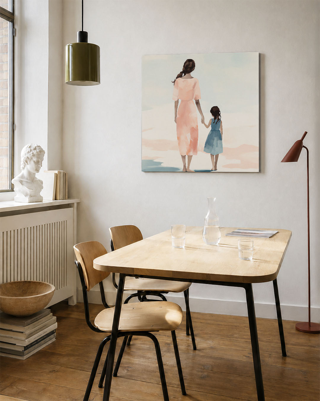 Moeder en kind Kunstwerk