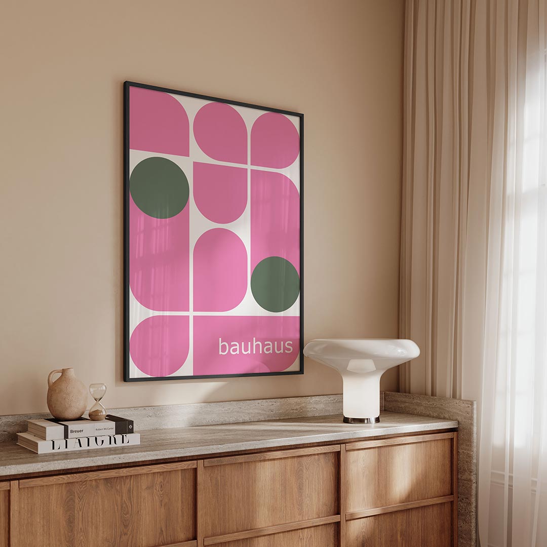 Vorm en kleur Poster