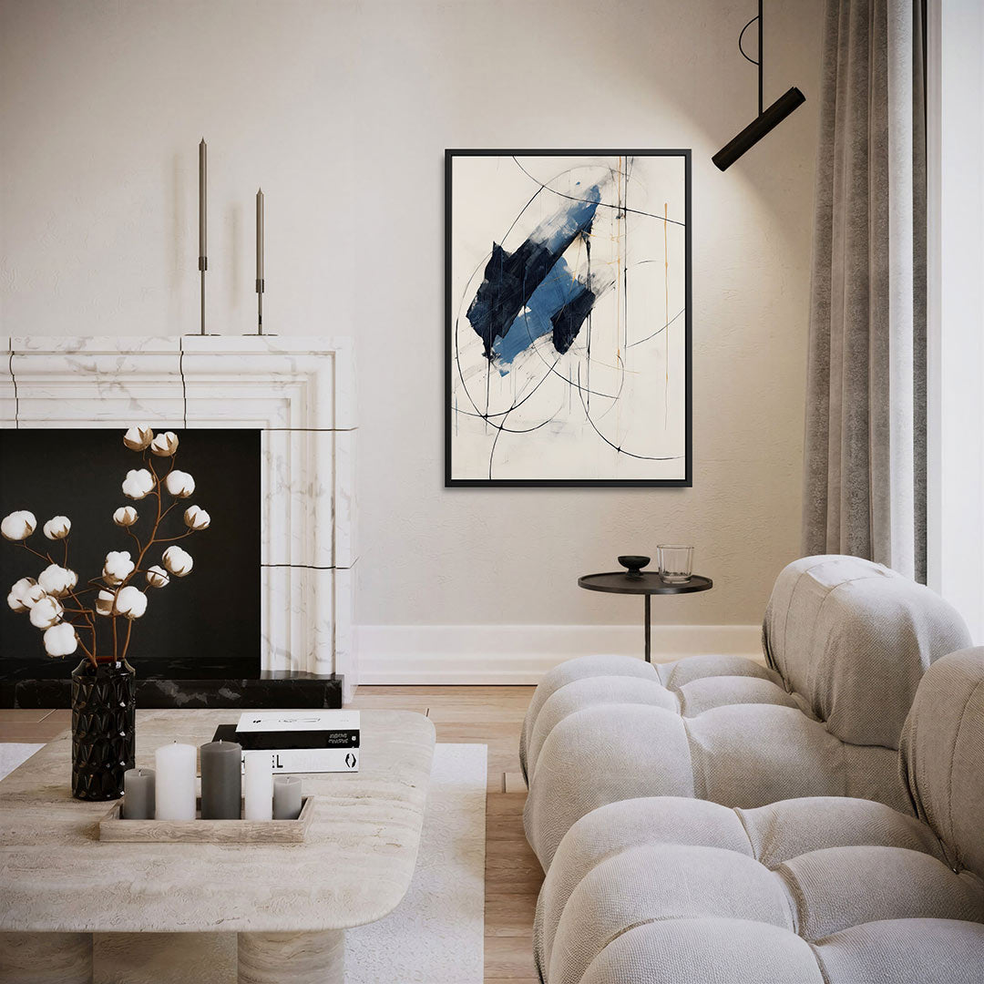 Dynamische lijnen Kunstwerk
