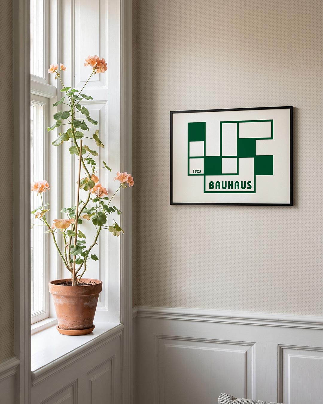 Geometrische vlakverdeling Poster
