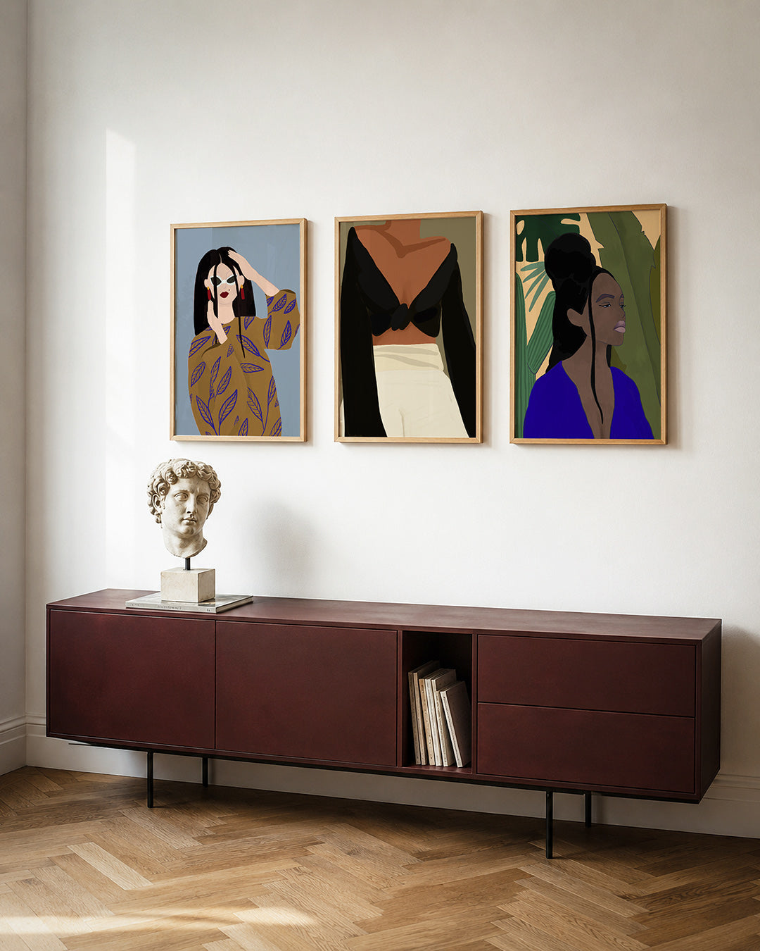 Vormen en vlakken Posterset