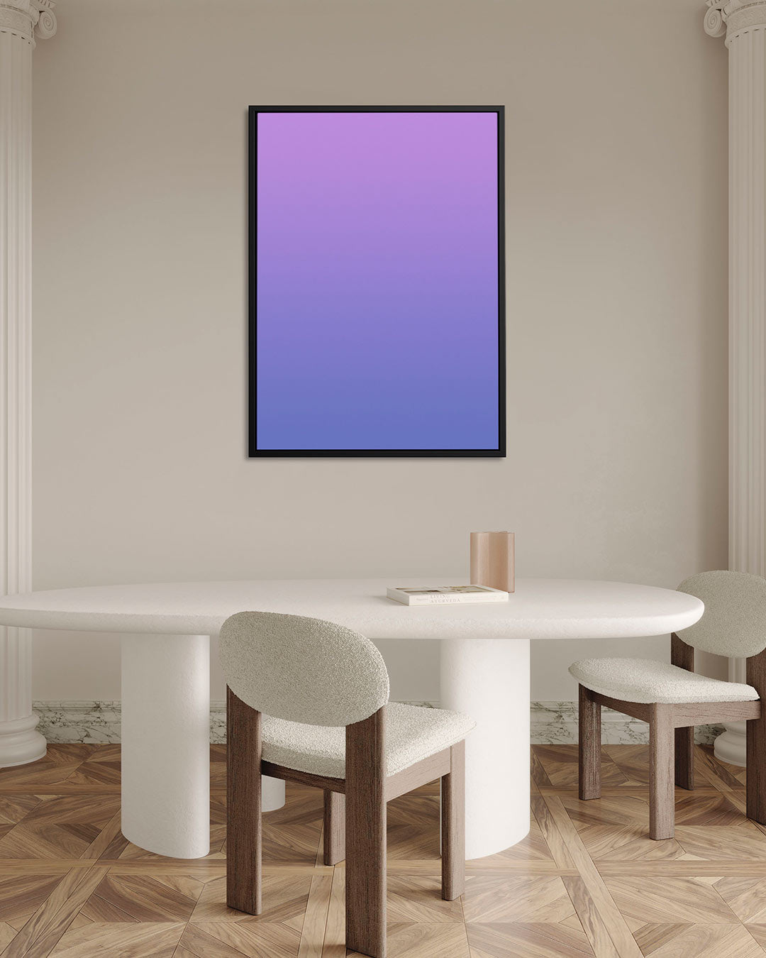 Kleurovergang compositie Kunstwerk