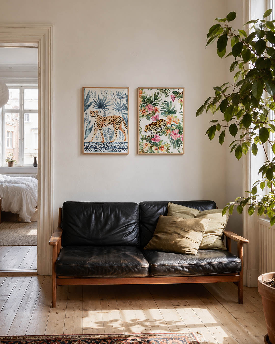 Jungle elegantie Posterset