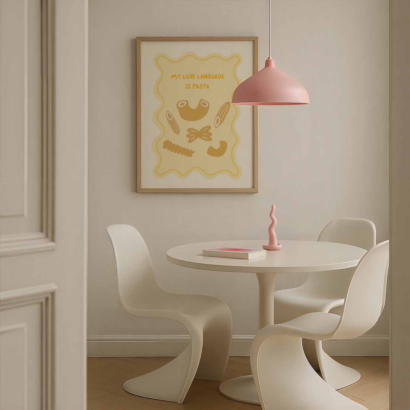 Pasta Liefde Poster-WallArtistic