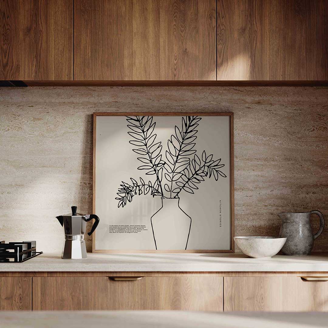 Plant in vaas Poster