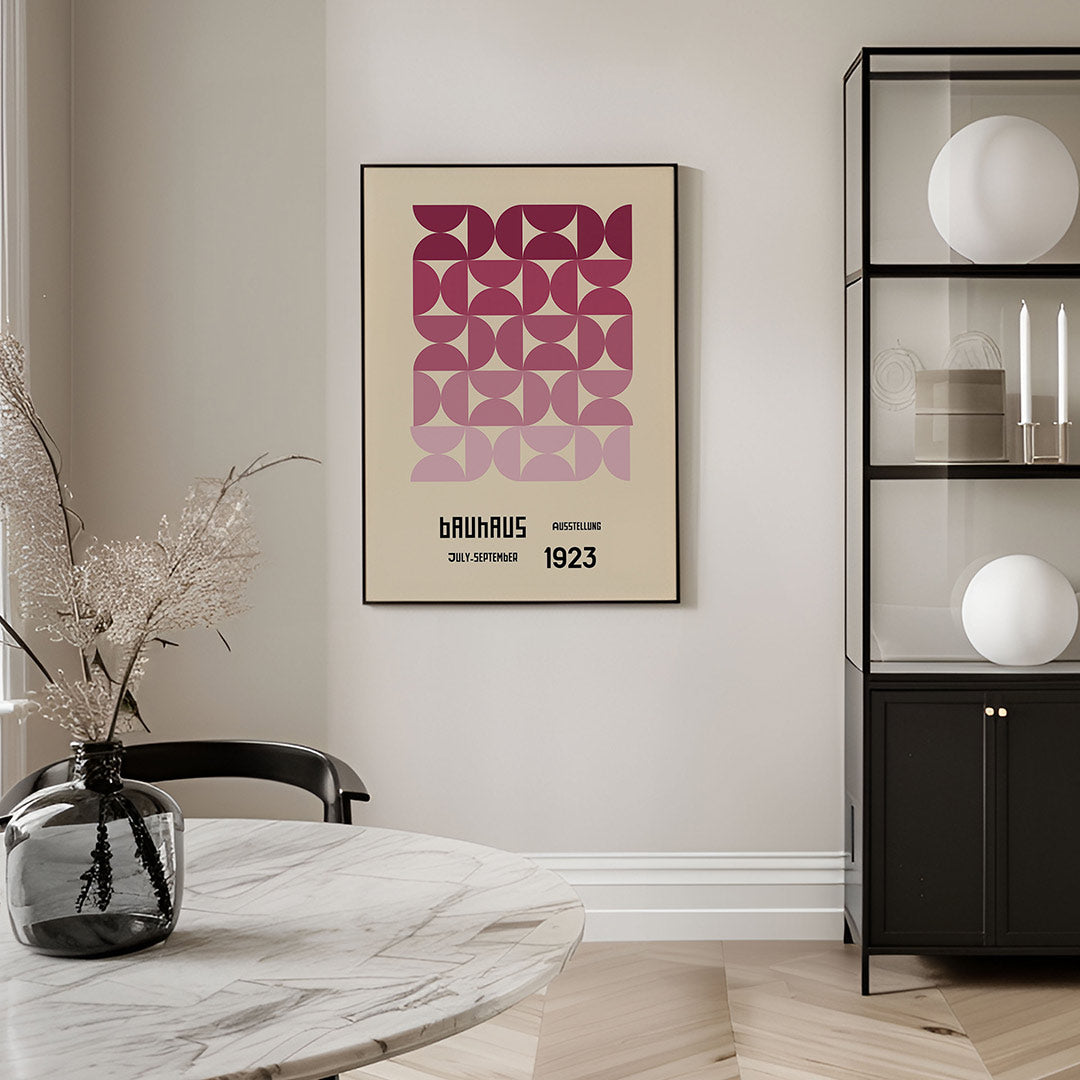Vormritme en kleur Poster