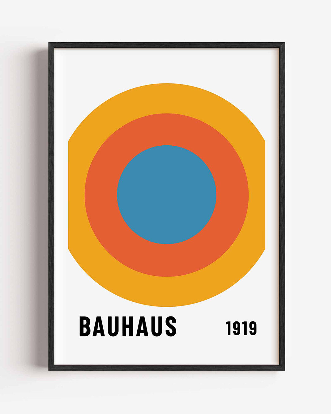 Cirkelvormen en kleur Poster