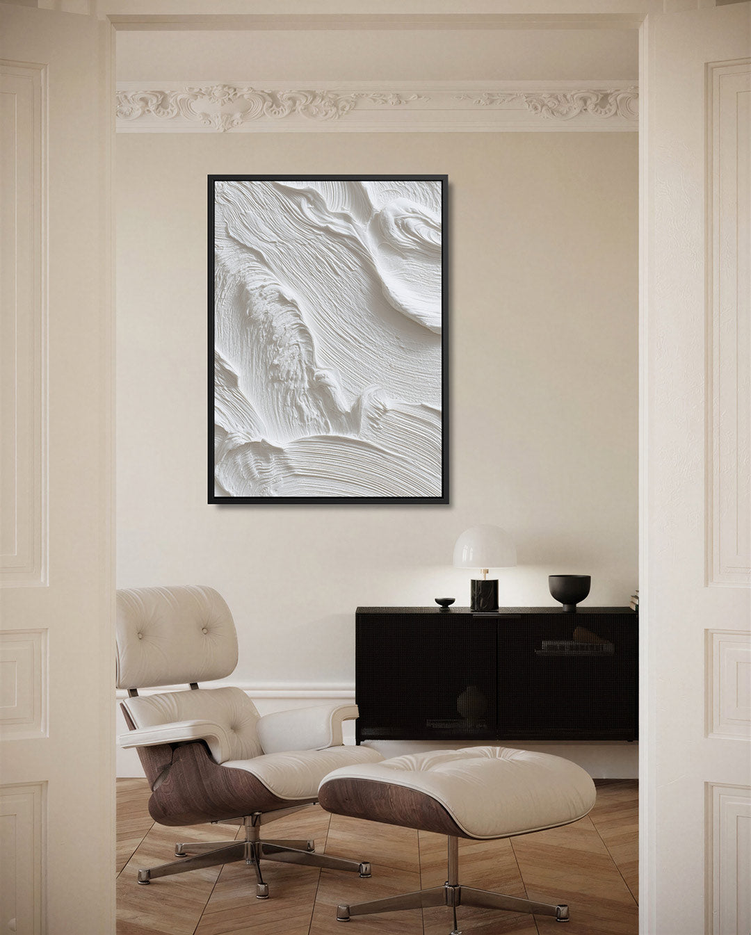 Golvende texturen Kunstwerk