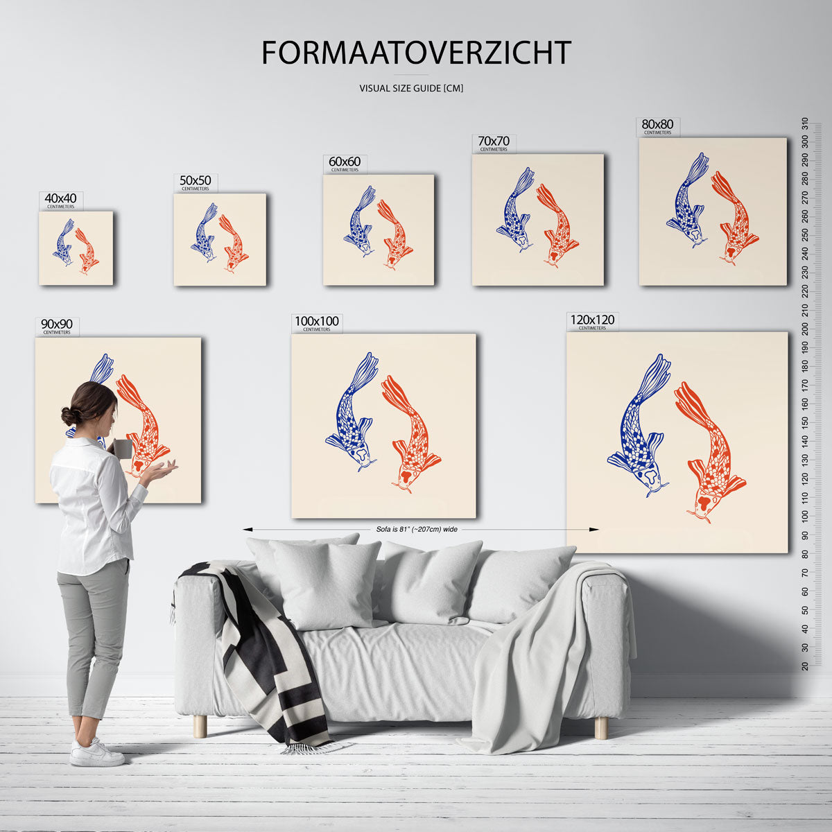 Koi vissen Poster