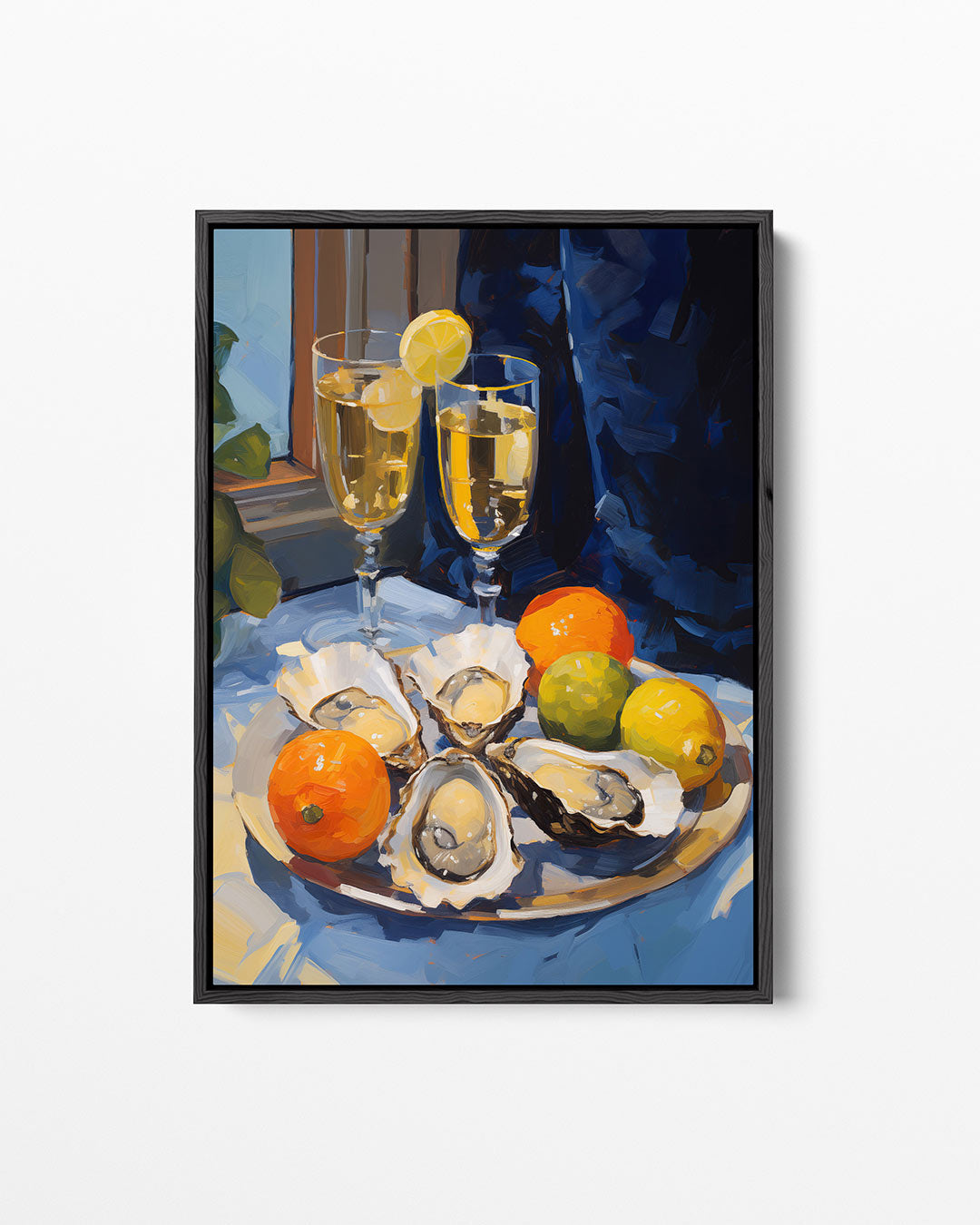 Kleurrijke vruchtencompositie Kunstwerk