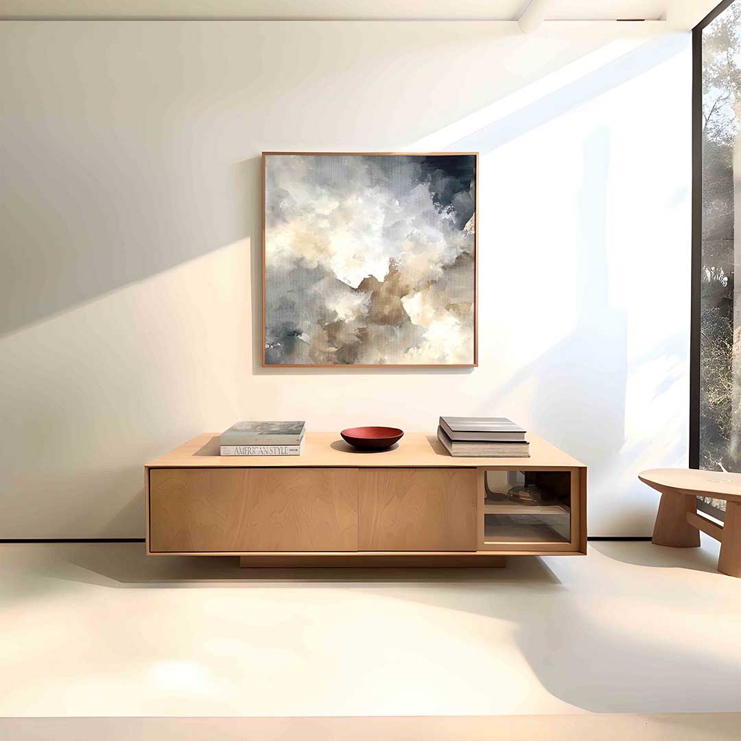 Abstracte wolken Poster