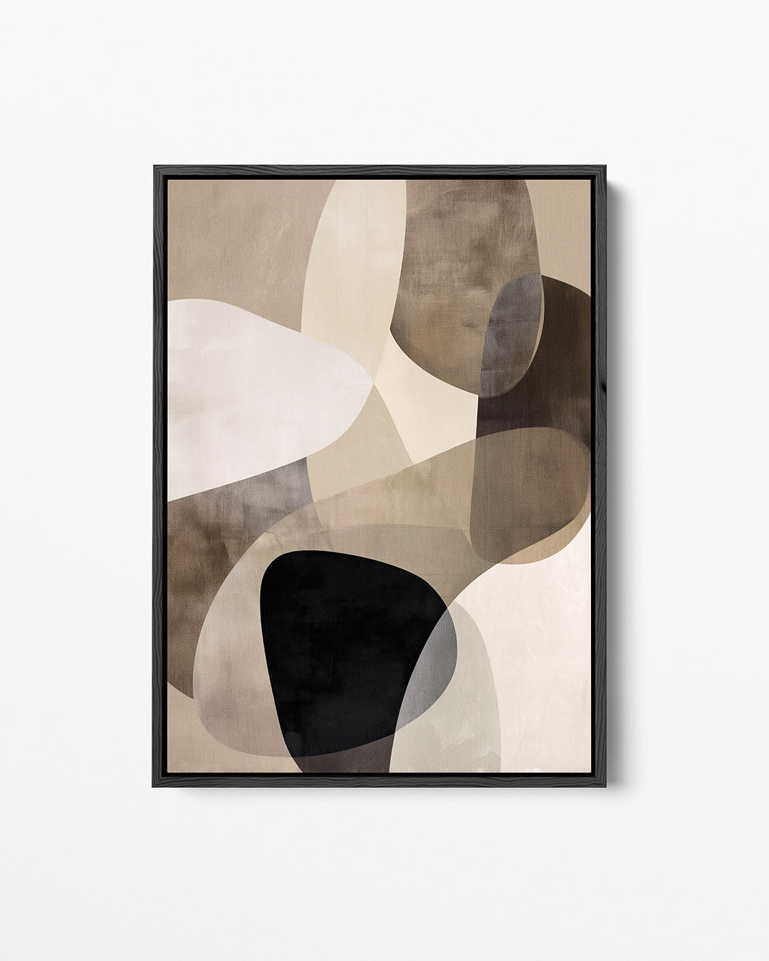Organische vormen compositie Kunstwerk