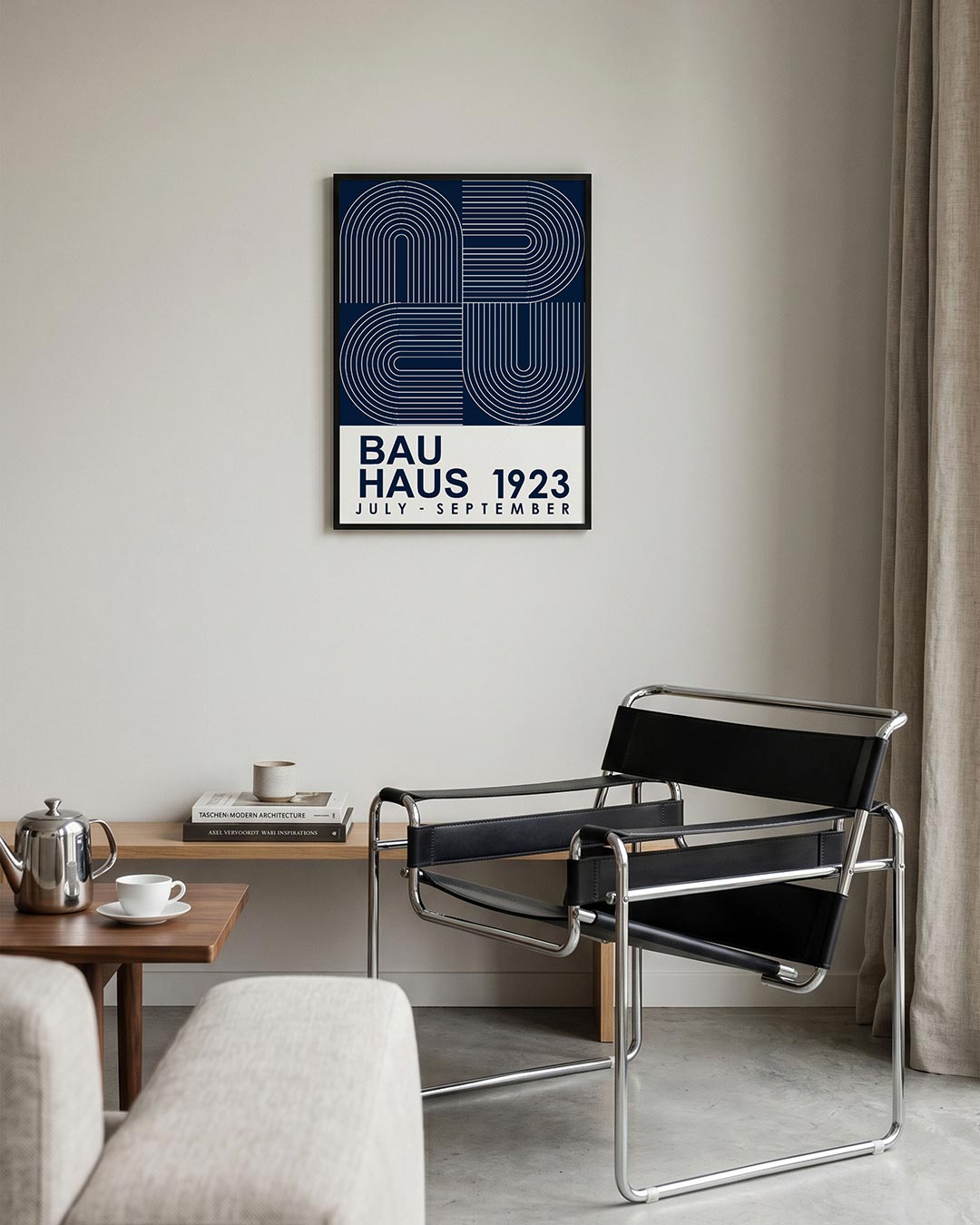 Lijnen en vormen Poster