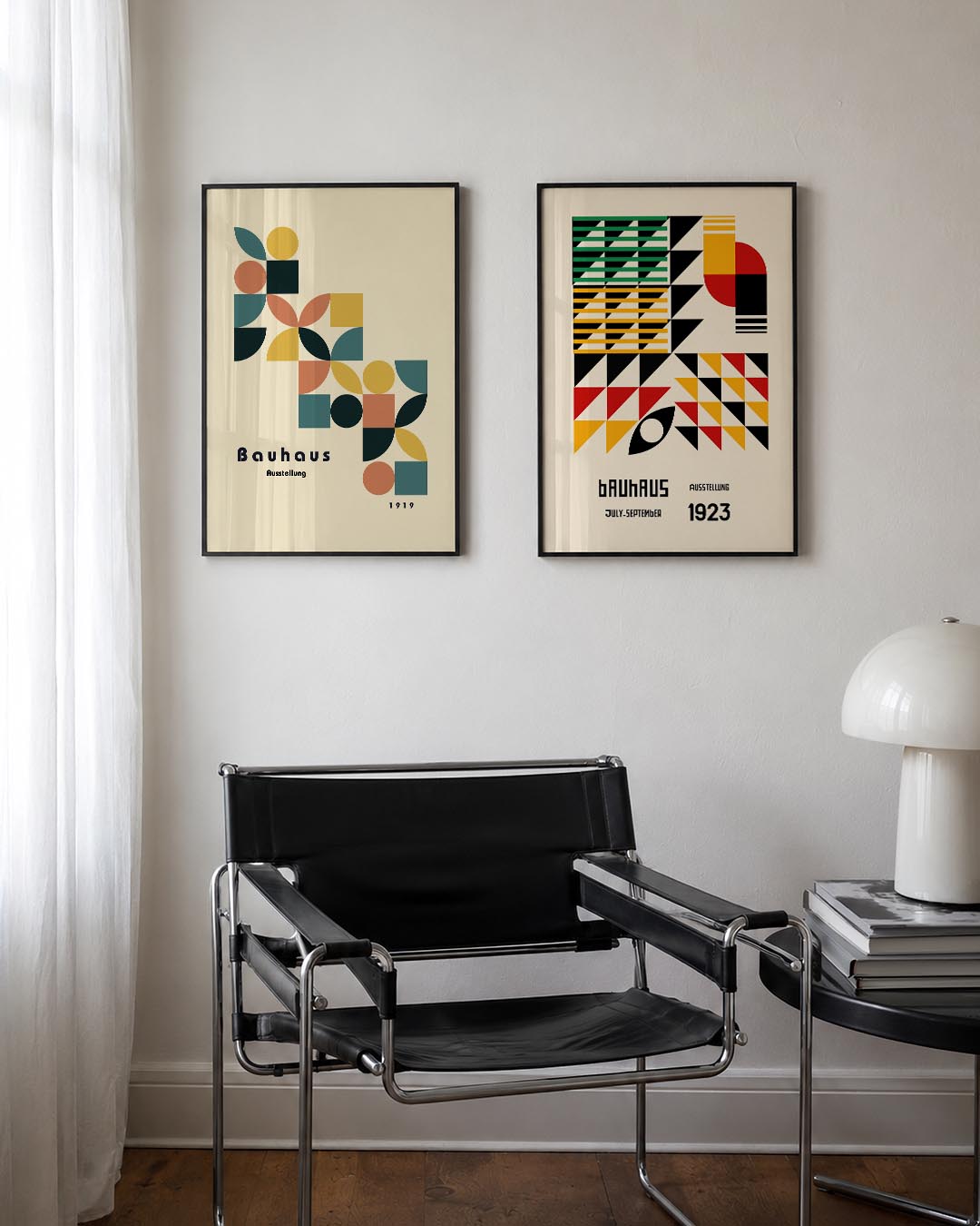 Vormen en vlakken Posterset