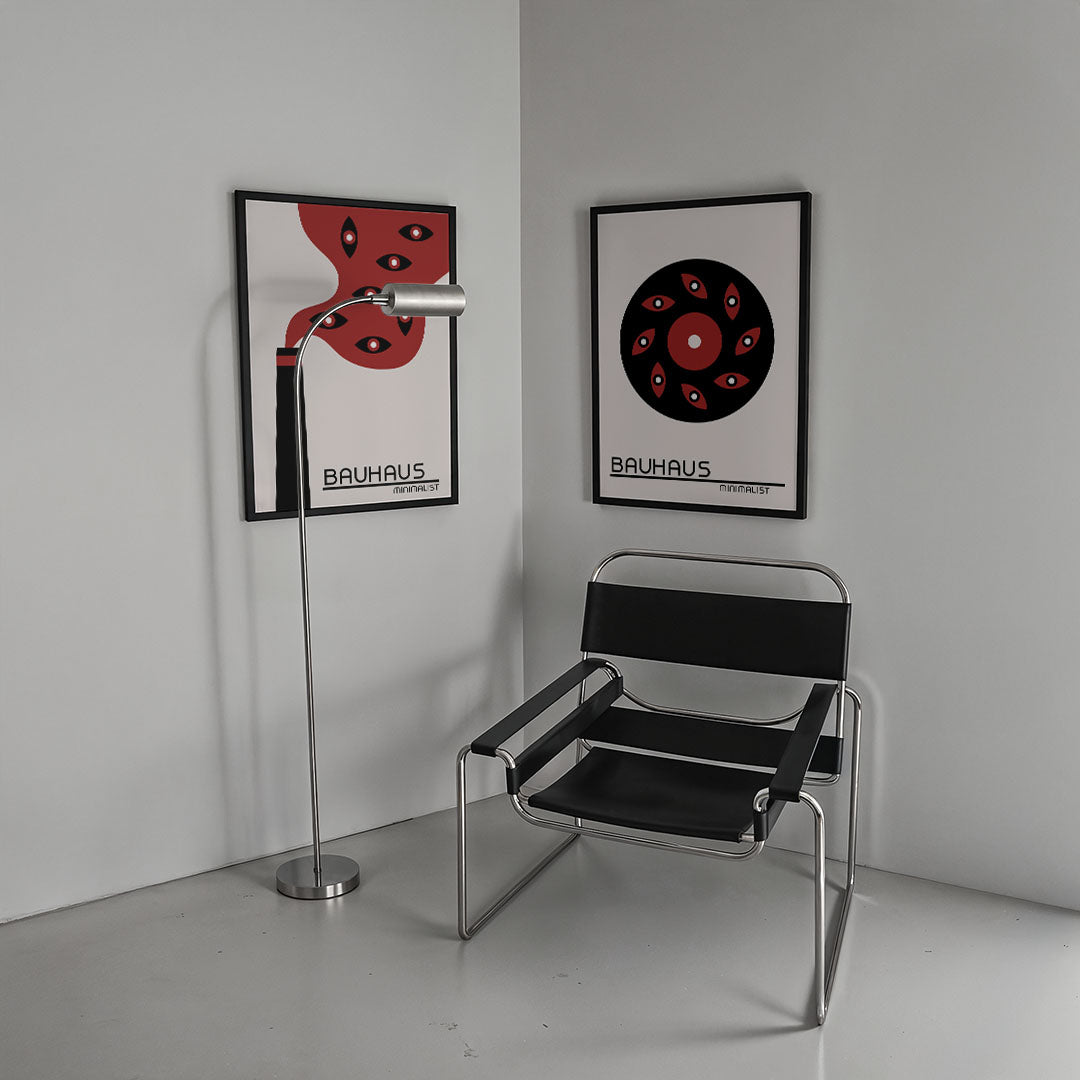 Oogvormen en rook Posterset
