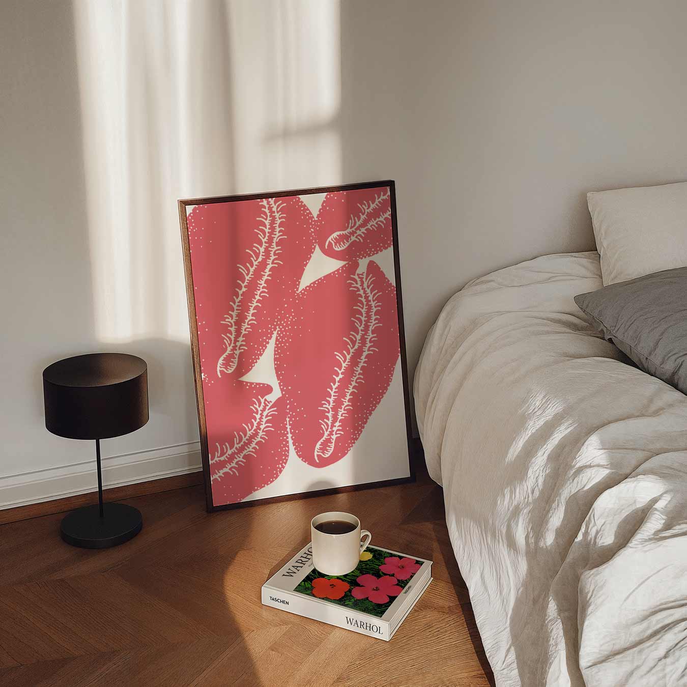 Bloeiende Flora Kunstposter-WallArtistic