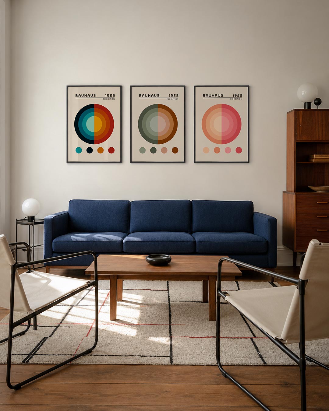 Cirkelvormen en kleur Posterset