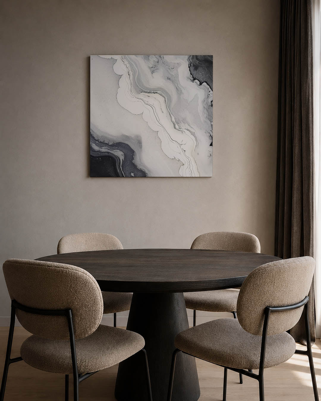 Golvende lijnen Kunstwerk