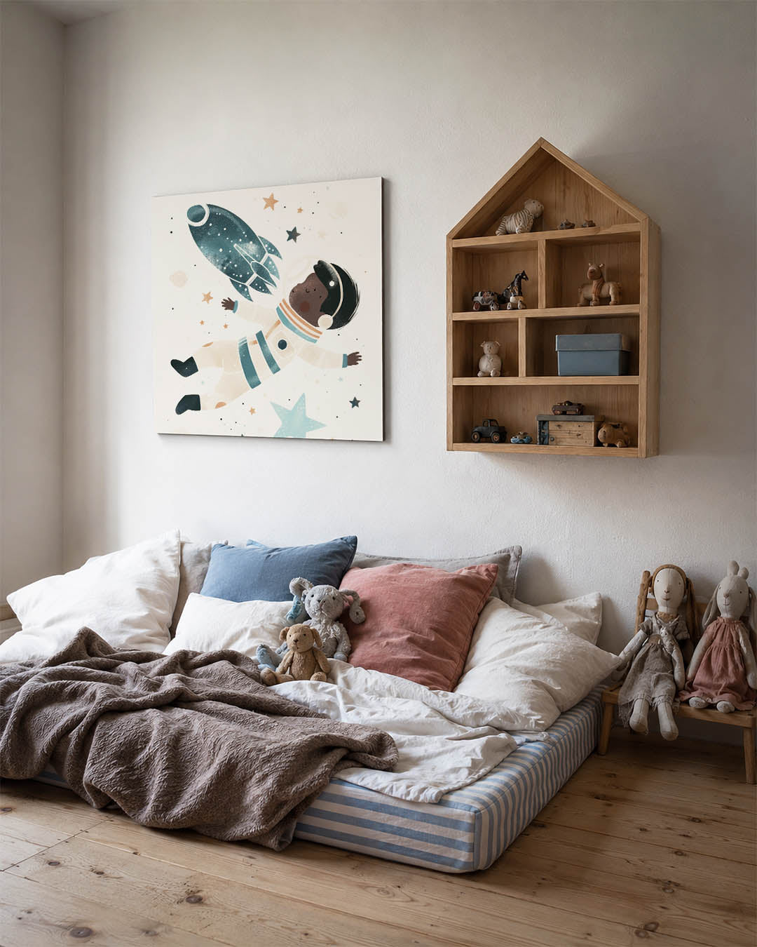 Dromerige ruimtevaart Kunstwerk